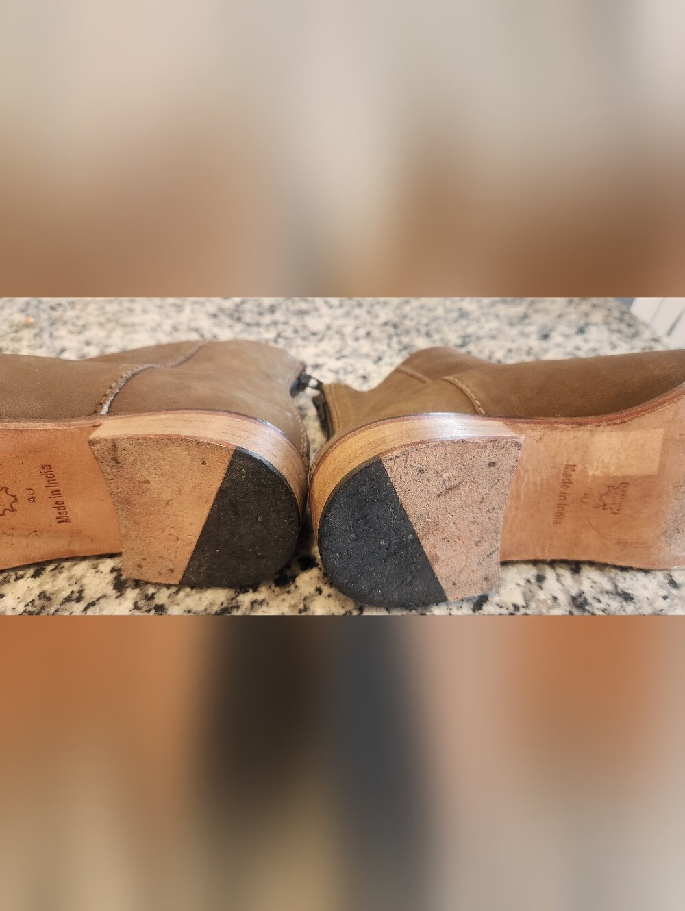 Free People Women's Tan Leather Boots - Picture 10 of 12